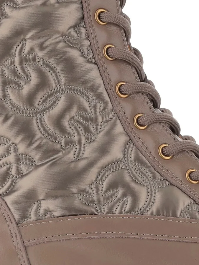 Love Birds-detail lace-up boots - Image 4