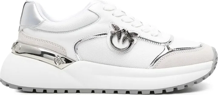 Love Birds leather sneakers