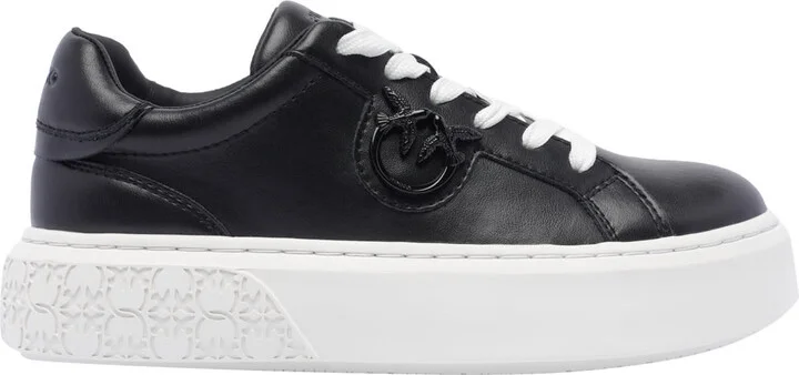 Love Birds Logo Flatform Sneakers