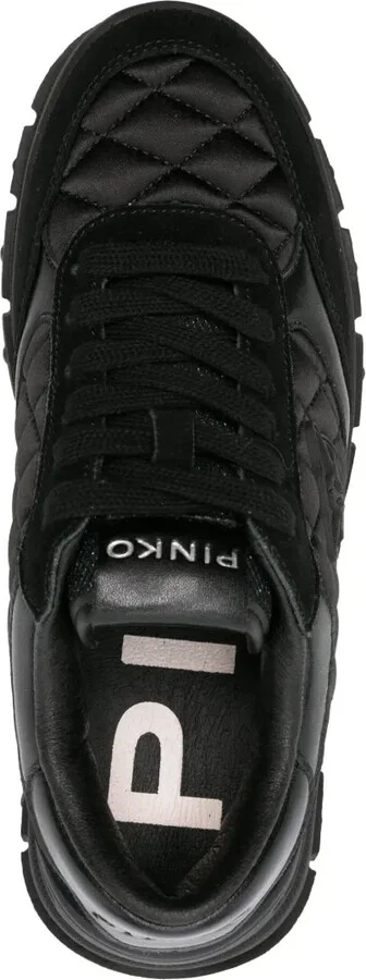 Love Birds-patch quilted sneakers - Image 4