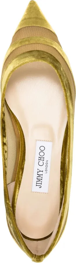 Love flocked tulle ballet pumps - Image 4