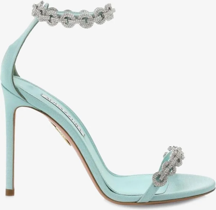 Love Link 105 Crystal-Embellished Sandals
