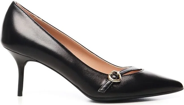 Love Moschino Heart Buckled Pumps