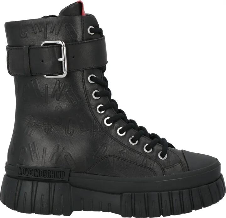 Love Moschino Woman Ankle boots - Image 3