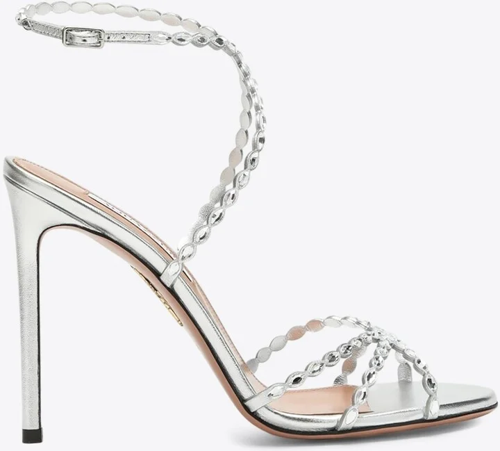Love Struck 105 Metallic Leather Sandals