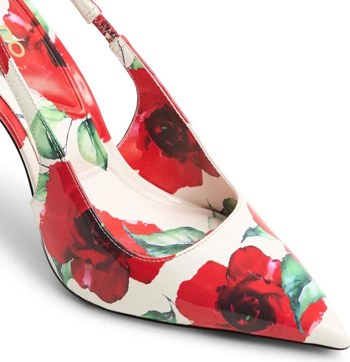 Lovebloom Pointed Toe Slingback Pump - Image 5
