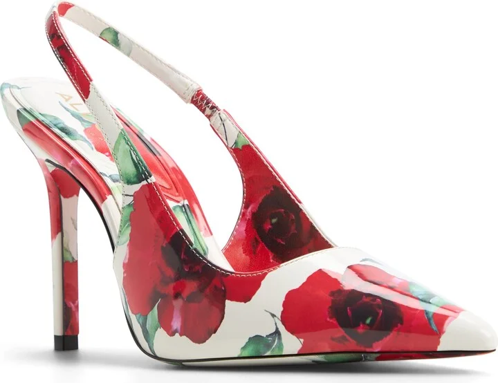 Lovebloom Pointed Toe Slingback Pump