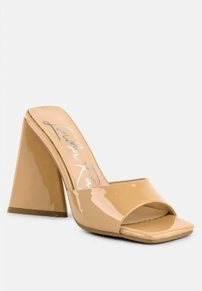 Lovebug Triangular Block Heel Sandals Women - Image 4