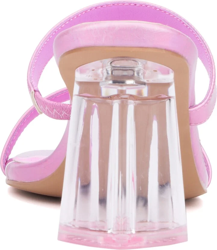 Lovely Clear Heel Sandal - Image 3