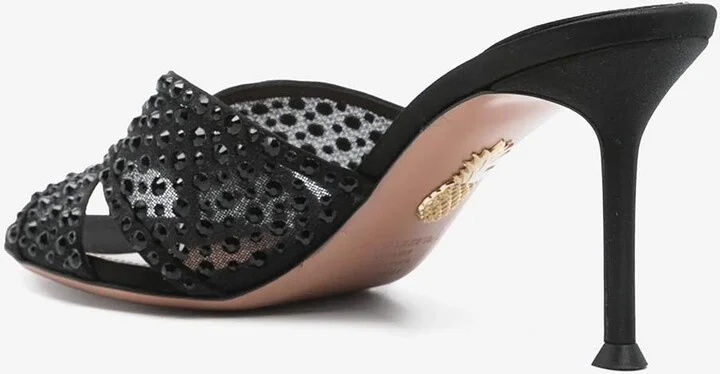 Lover 75 Crystal-Embellished Mules - Image 2