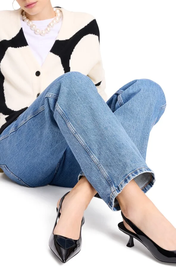 Lover Slingback Pointed Toe Kitten Heel Pump - Image 7
