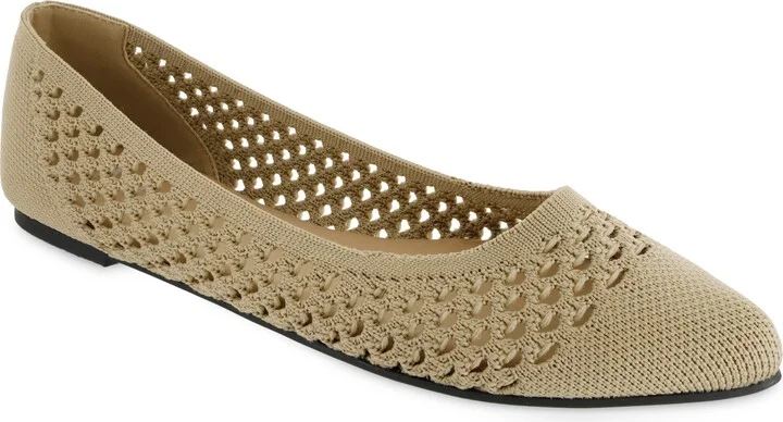 Lovi Knit Pointed Toe Flat