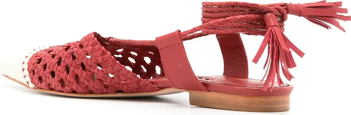 Lovina woven ballerina shoes - Image 3