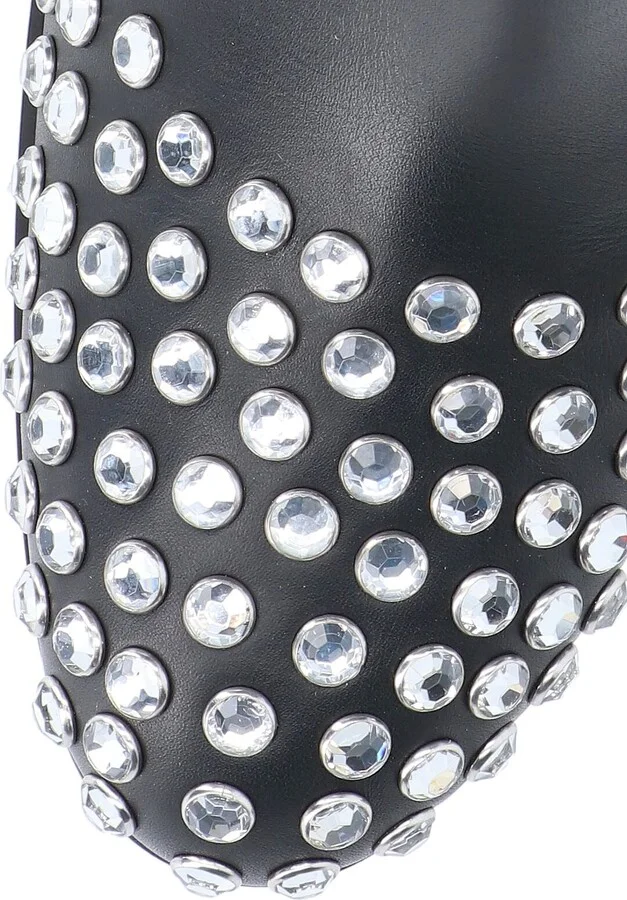 Low Ankle Boots With Rhinestones - Image 5