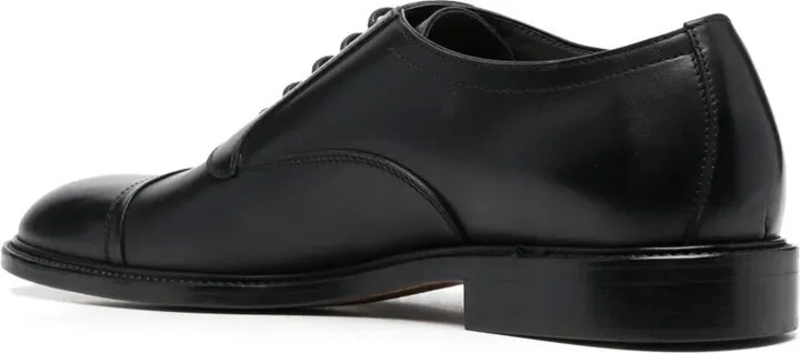 Low-Block Heel Derby Shoes - Image 3