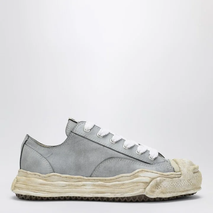 Low Hank leather trainer