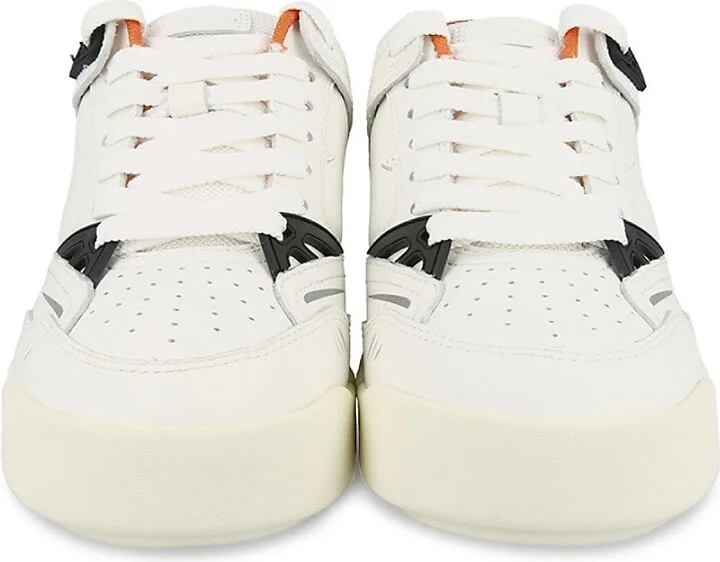 Low Key Logo Leather Sneakers - Image 6