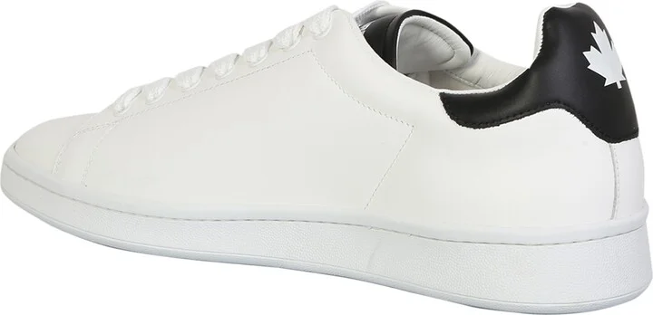 Low Lace-up Sneakers With Printed Logo - Image 3