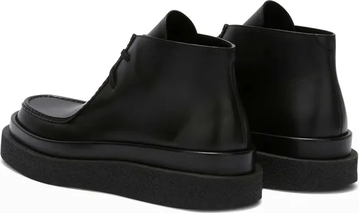 Low Leather Boots - Image 3