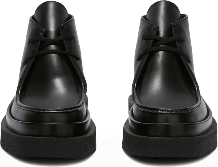 Low Leather Boots - Image 4