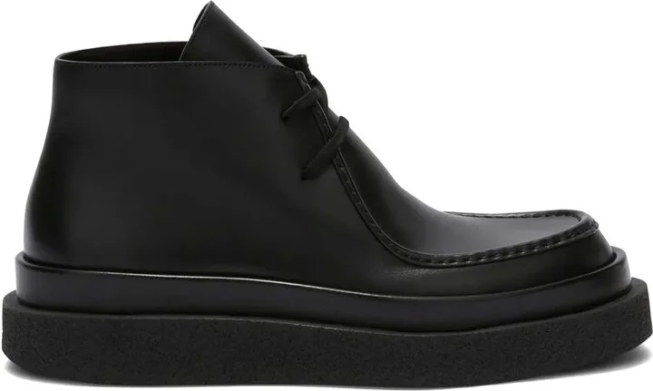 Low Leather Boots