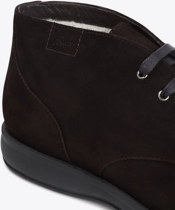 Low Leather Lace-Up Boots - Image 3