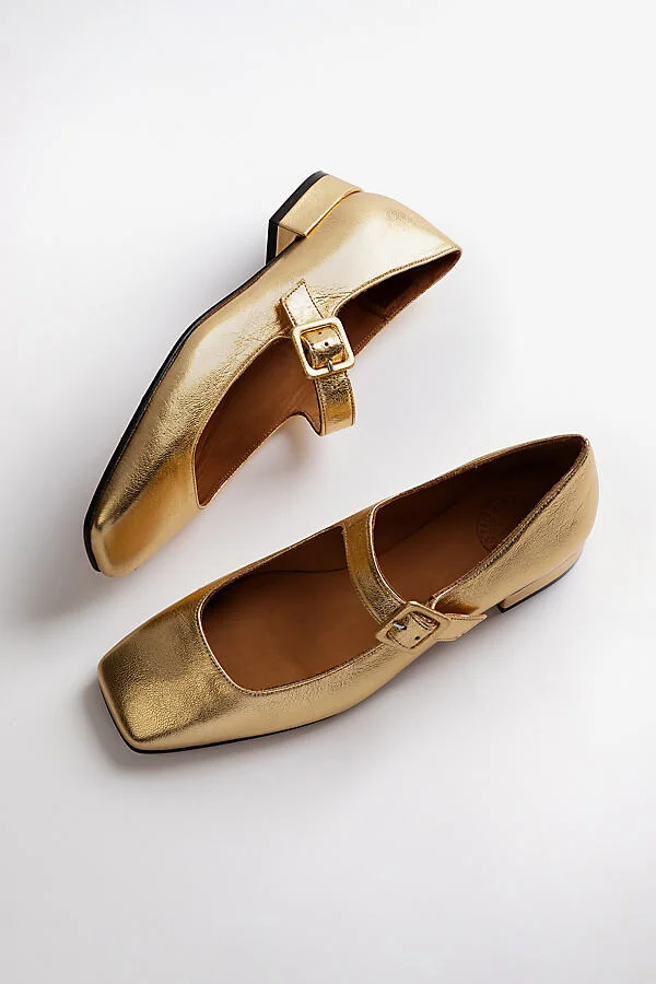 Low Mary Jane Flats - Image 2