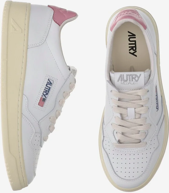 Low Medalist Leather Sneakers - Image 4