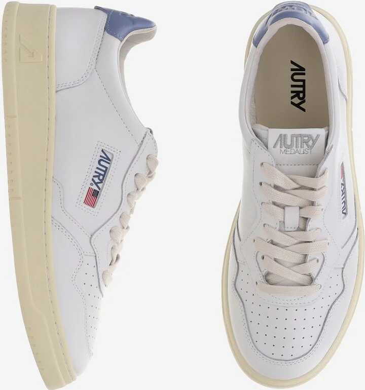 Low Medalist Leather Sneakers - Image 2