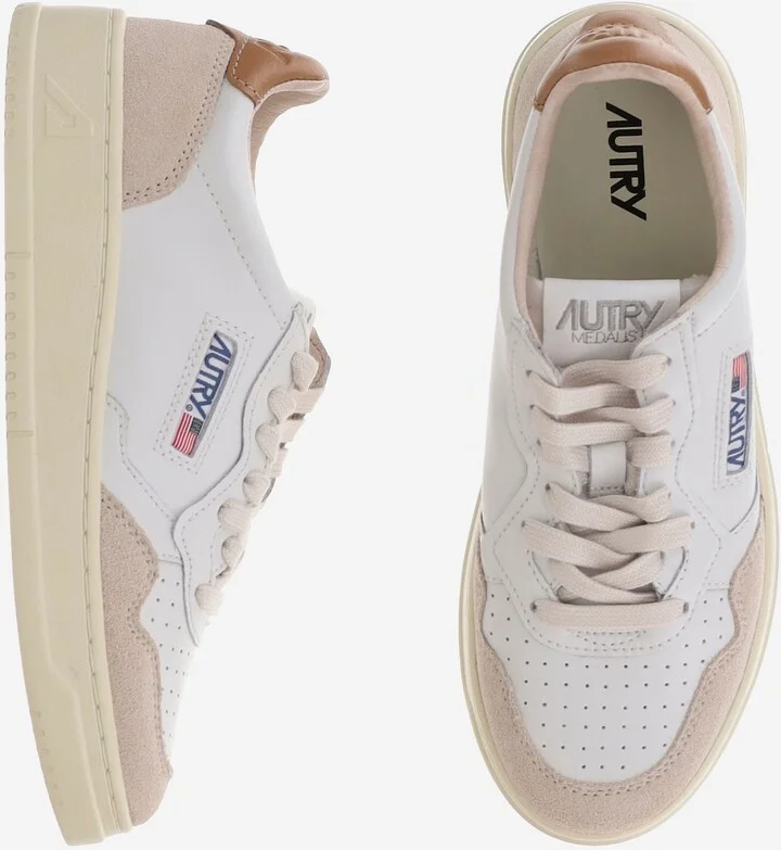 Low Medalist Leather Sneakers - Image 2