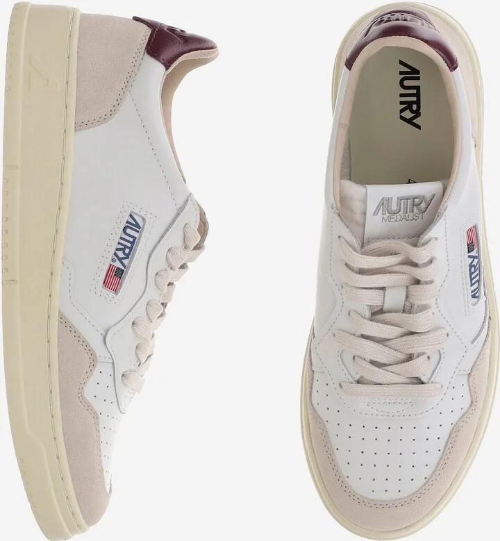 Low Medalist Leather Sneakers - Image 2