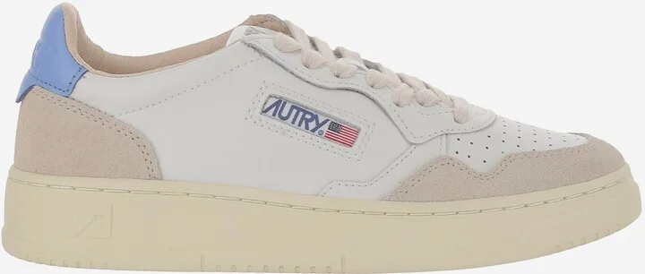 Low Medalist Leather Sneakers