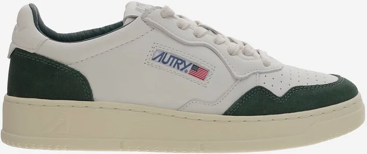 Low Medalist Leather Sneakers