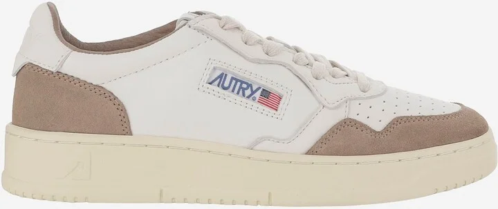 Low Medalist Leather Sneakers