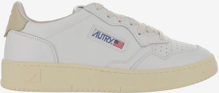 Low Medalist Leather Sneakers