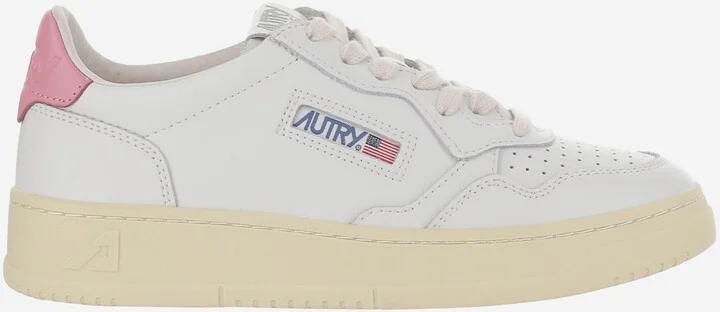 Low Medalist Leather Sneakers