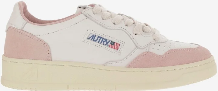 Low Medalist Leather Sneakers