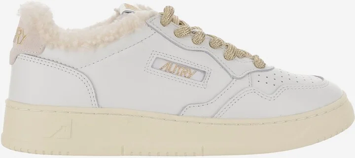Low Medalist Leather Sneakers