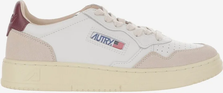 Low Medalist Leather Sneakers
