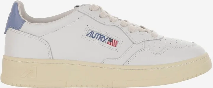 Low Medalist Leather Sneakers