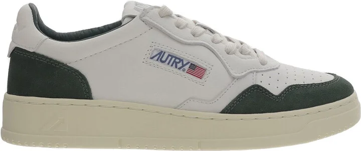 Low Medalist Leather Sneakers