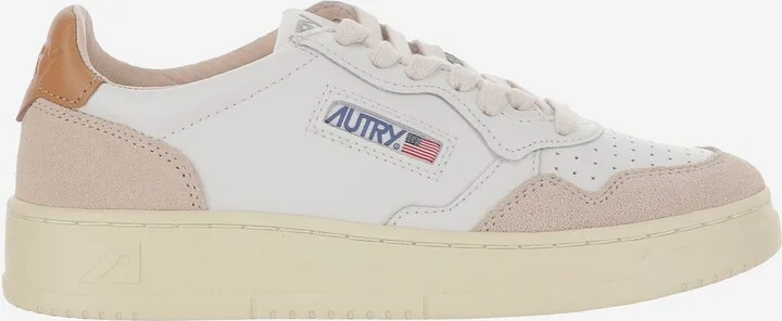 Low Medalist Leather Sneakers