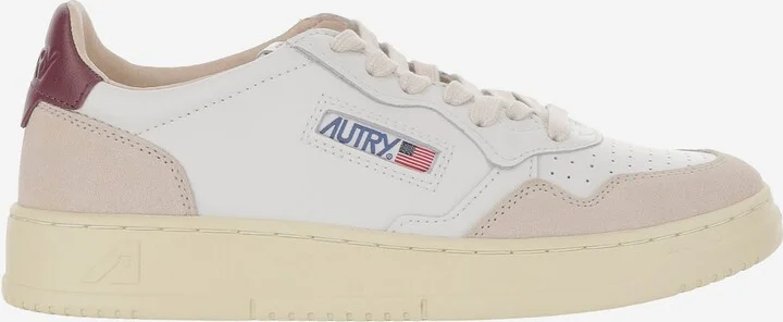 Low Medalist Leather Sneakers