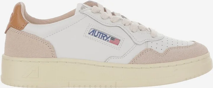 Low Medalist Leather Sneakers