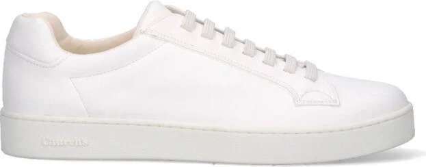 Low-Profile White Sneakers