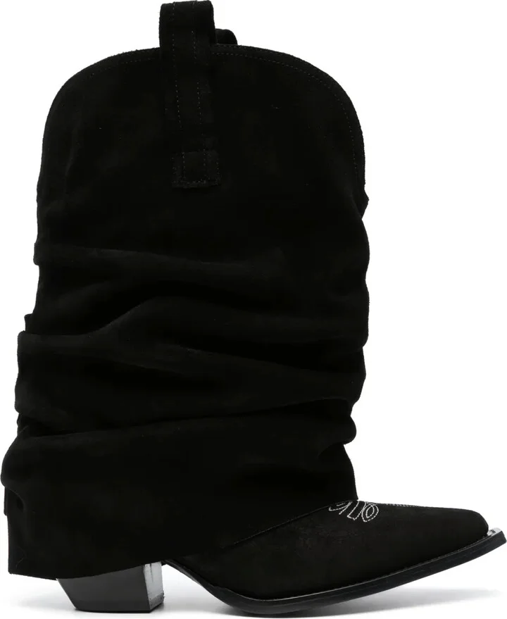 Low Rider distressed cowbody boots