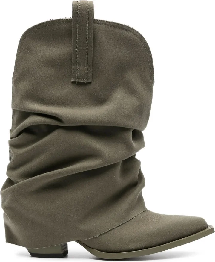 Low Rider slouchy cowbody boots