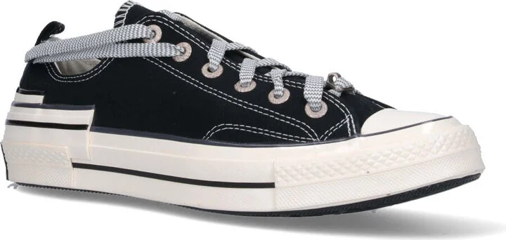 Low Sneakers dark Moth Egret - Image 2