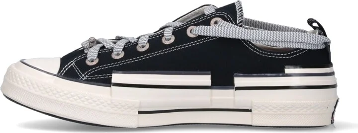 Low Sneakers dark Moth Egret - Image 3