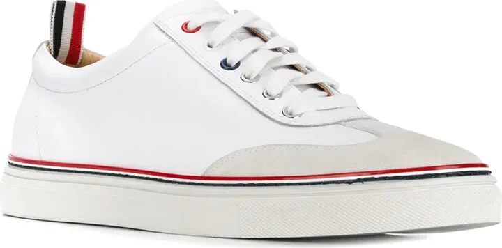 Low-Top Calfskin Sneakers - Image 2